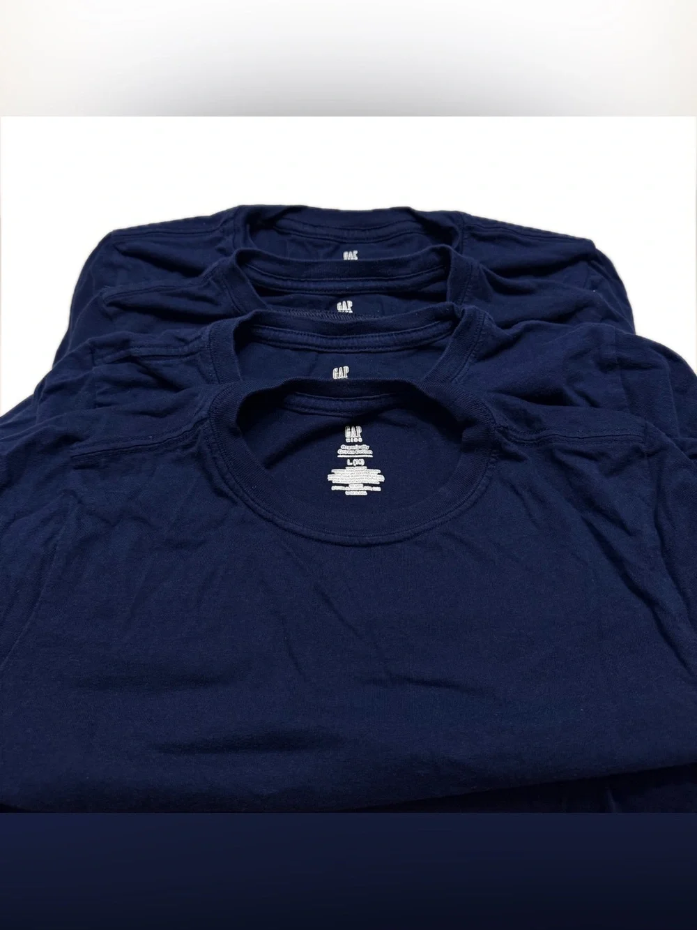 GAP Kids organic cotton short sleeve base essential t-shirts bundle of 4